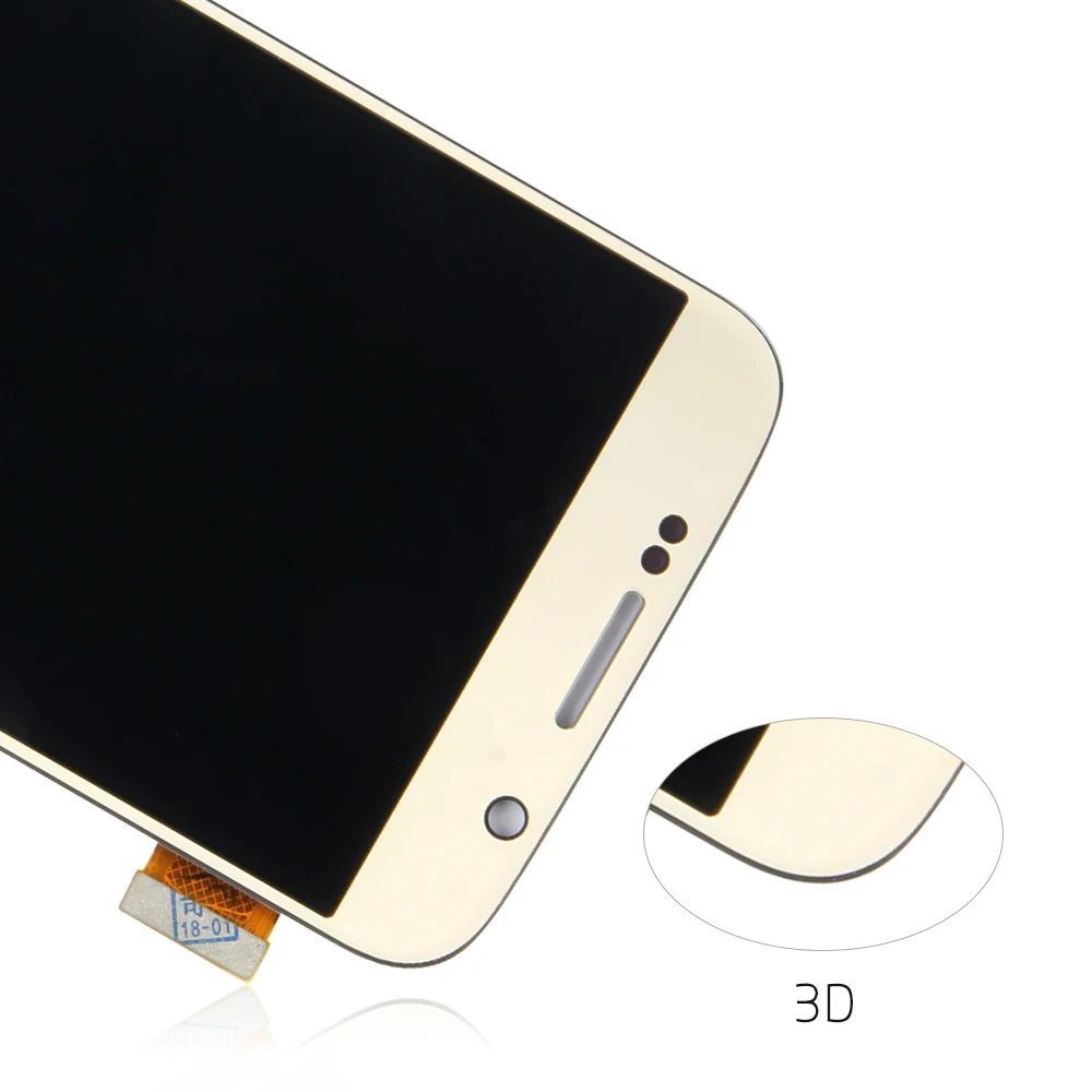 Гарантия 5,1 ''Супер AMOLED lcd для SAMSUNG Galaxy S6 lcd дисплей G920 SM-G920F G920T G920F G920FD сенсорный экран дигитайзер