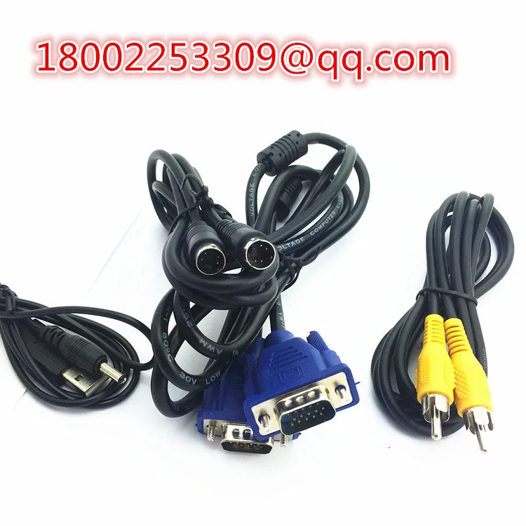 1 шт. PC VGA к ТВ AV RCA сигнала адаптер конвертер видео коммутатор поддерживает NTSC PAL прямые продажи с фабрики хорошее качество