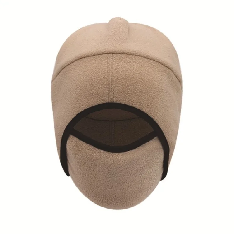 Wholesale Fleece Hat Winter Headwear Balaclava Face Mask Head Cap Warm Beanie Cap