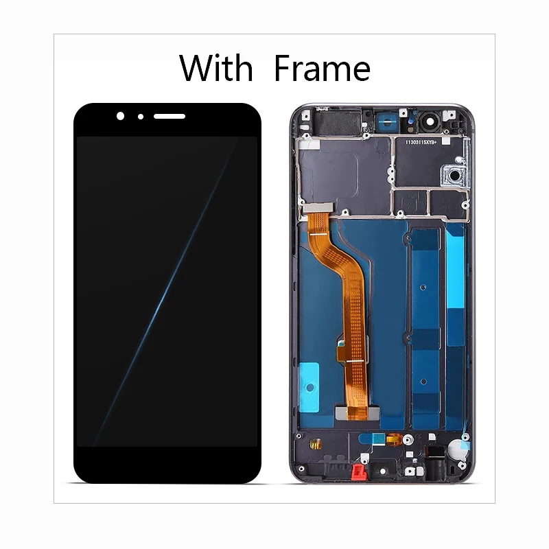 

For Huawei Honor 8 FRD-L19 FRD-L09 LCD Screen Display Digitizer Replacement Assembly Parts With Frame 100% Tested