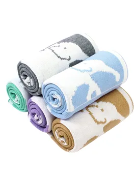 

Newborn Baby Blanket Cute Cartoon Animal Print Wrap Swaddle Sack Best Toddler Essential Accessories