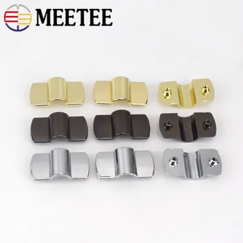 

4/10pcs 3.8x1.9cm Bag Hanger Clasp Ring Buckle Bag Arch Bridge Screw Bridge DIY Leather Crafts Handbag Decoration Accessories