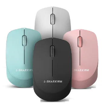 

Wireless Mouse Notebook Desktop Computer Wireless Mouse Smart Power Saving Four Colors Optional mouse wireless