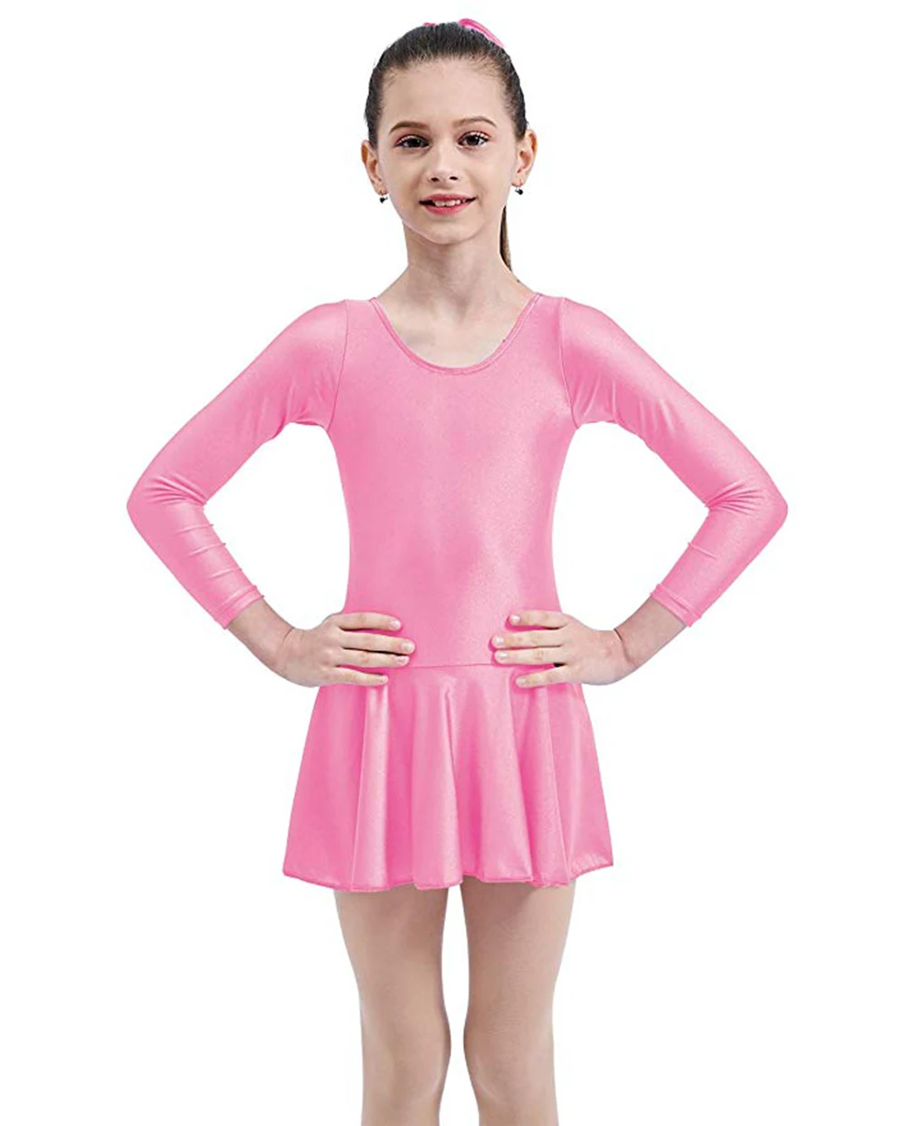 SPEERISE Ballet Dance Dress for Gilrs Leotard with Skirts Kids Ballerina Gymnastics Tutu Stage Class Professional Costumes | Тематическая