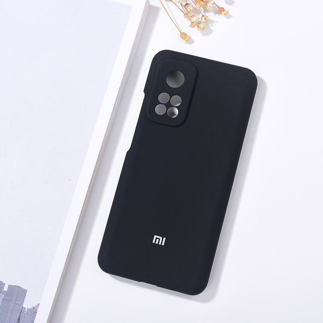 Style Lens Protection Case Liquid Silicone Soft Touch Shockproof Shell Original For Xiaomi Mi 10T Pro 10 T 10t 5G With Logo