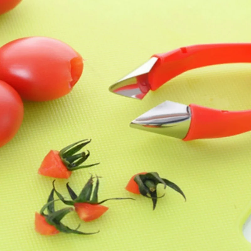 

Tomato Strawberry Fruit Remove Stalks Device Stem Remover Kitchen Tool