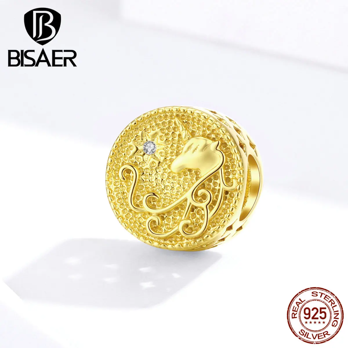 

Licorne Beads BISAER 925 Sterling Silver Licorne Unicorn Dreams Beads Charms fit Charm Bracelets Silver 925 Jewelry ECC1331