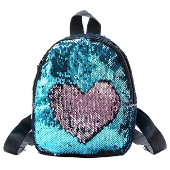 

Kids Backpack Cartoon Children Fashion Sequins School Book Bag Teenage Girls Travel Casual Rucksack