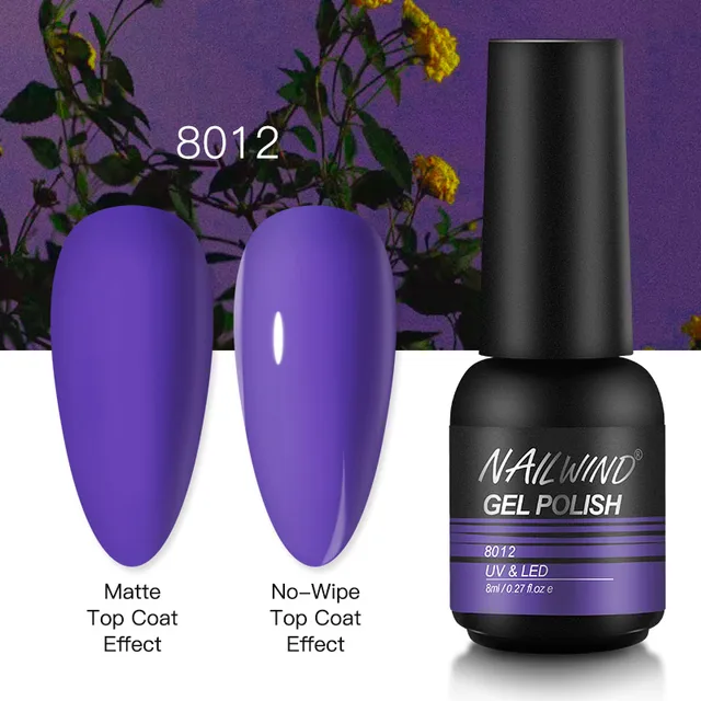 Nailwind Gel Nail Polish 8ml Semi Permanent Varnish Nail Art All for Manicure Need UV LED lamp Base Top coat Nails Gel Polish NE118012