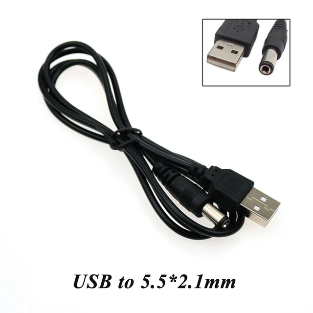 USB zu DC Power Kabel für Router Fan Lautsprecher USB zu DC 3,5mm Jack 5V  zu 12V ladekabel Power Kabel Stecker Stecker Adapter - AliExpress