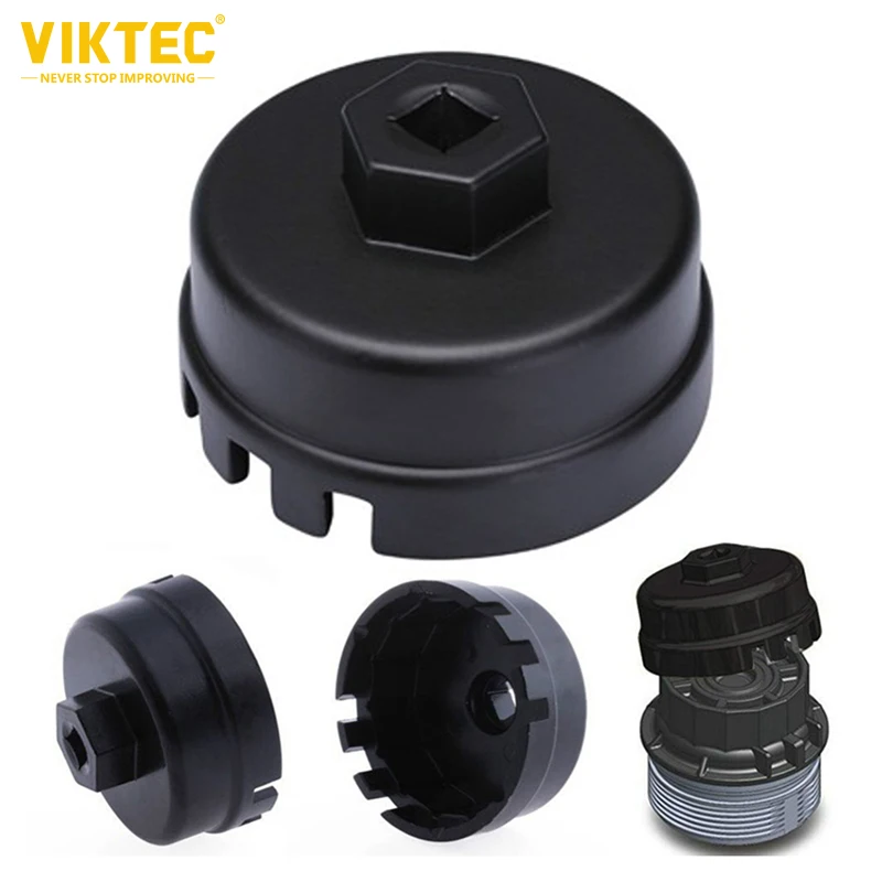 

VT01495 Oil Filter Wrench Cartridge Style Oil Filter 2 in 1 Housings for Lexus Toyota Highlander Camry RAV4