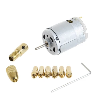 

New Mini Mirco Electric PCB Motor Drill Press Drilling Bits Tool Twist Drill 12V