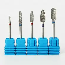 

Nail Tungsten Steel Grinding Head Blue Label Tungsten Steel Drill Electric Nail Sander Accessories