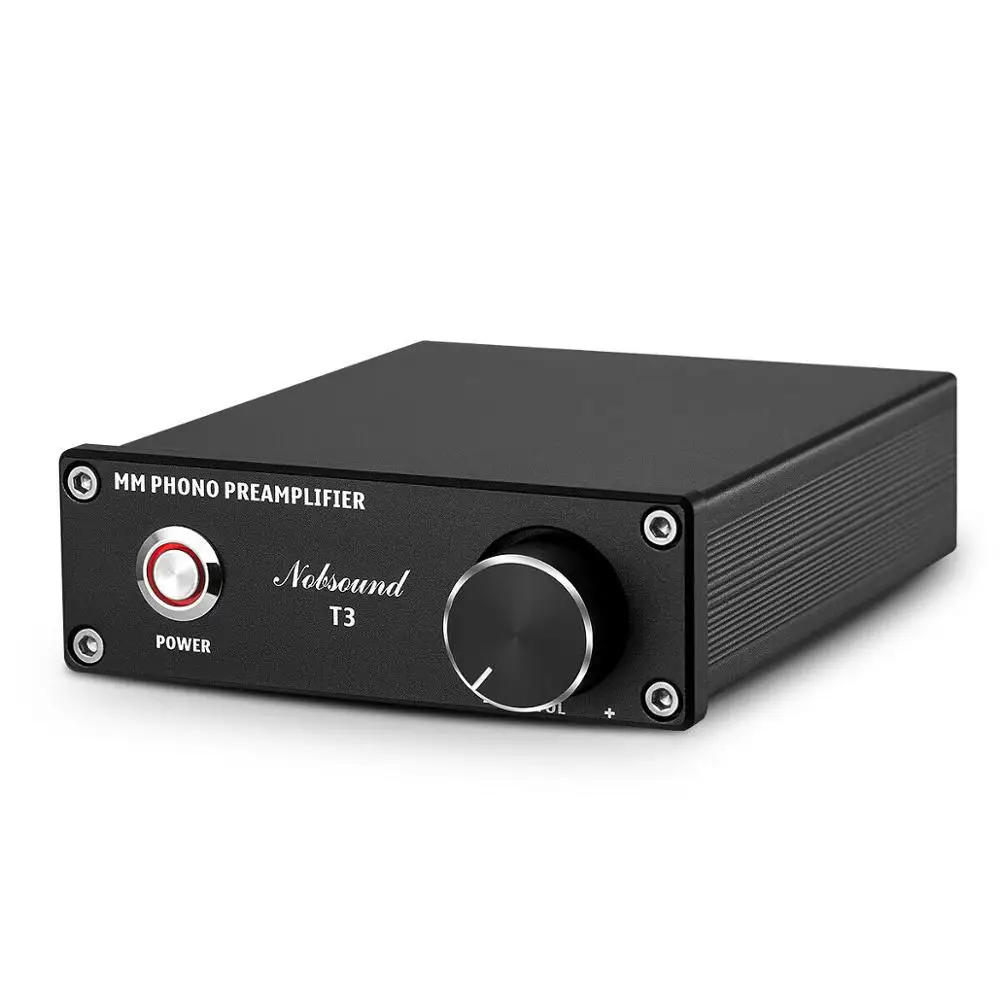 Douk аудио hi-fi мм Phono сценический преамп RIAA проигрыватель мини-усилитель поворотный усилитель