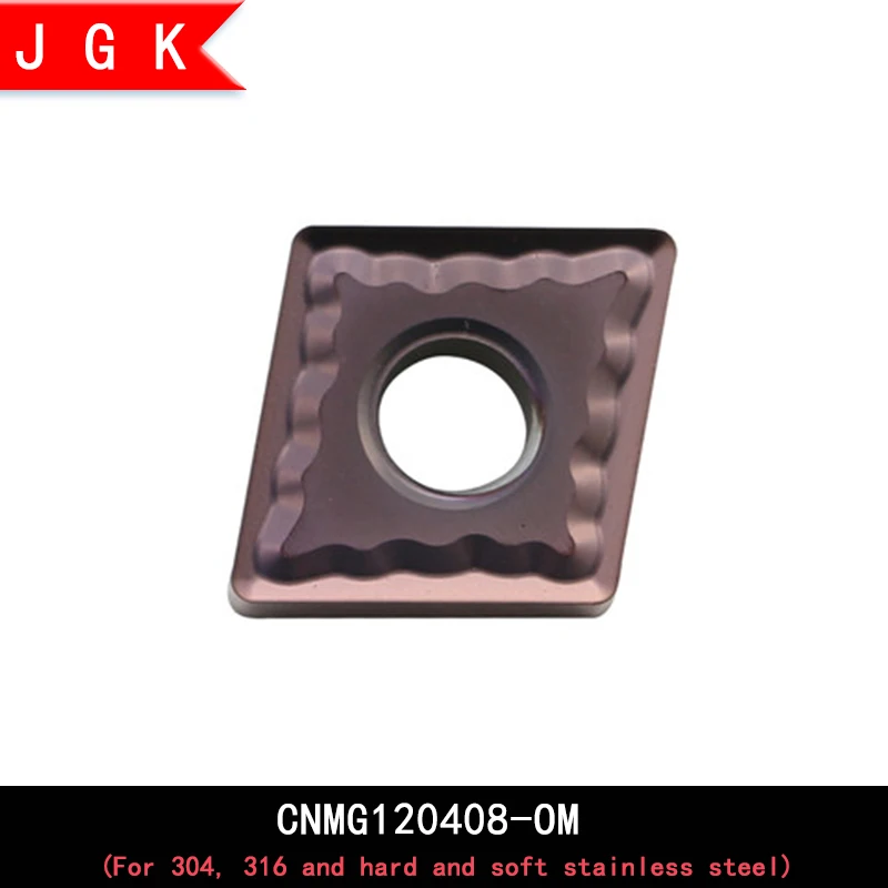 CNMG1204 ромб 80 град вставка CNMG120404 CNMG120408 EF ES OM шаблон вставка MCLNR подходит для твердой и мягкой нержавеющей стали