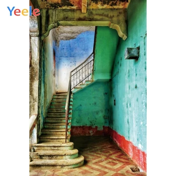 

Yeele Halloween Photocall Horror Old Castle Steps Photography Backdrops Personalized Photographic Backgrounds For Photo Studio