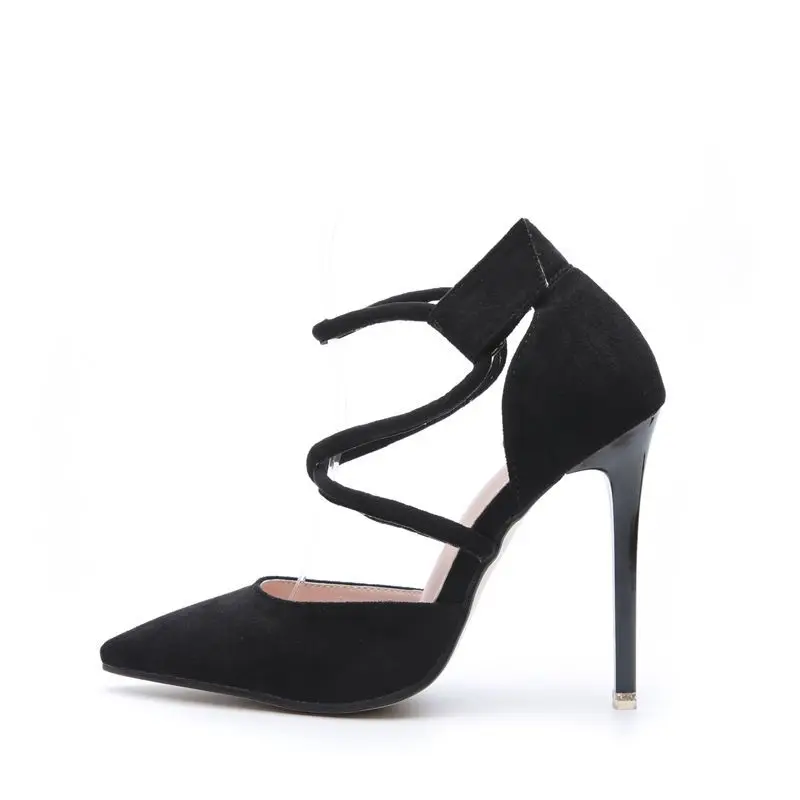 

Sexy Heels Hot Selling WOMEN'S Pumps 2019 Pointed-Toe Thin Drawstring Hallow High-heeled Sandals