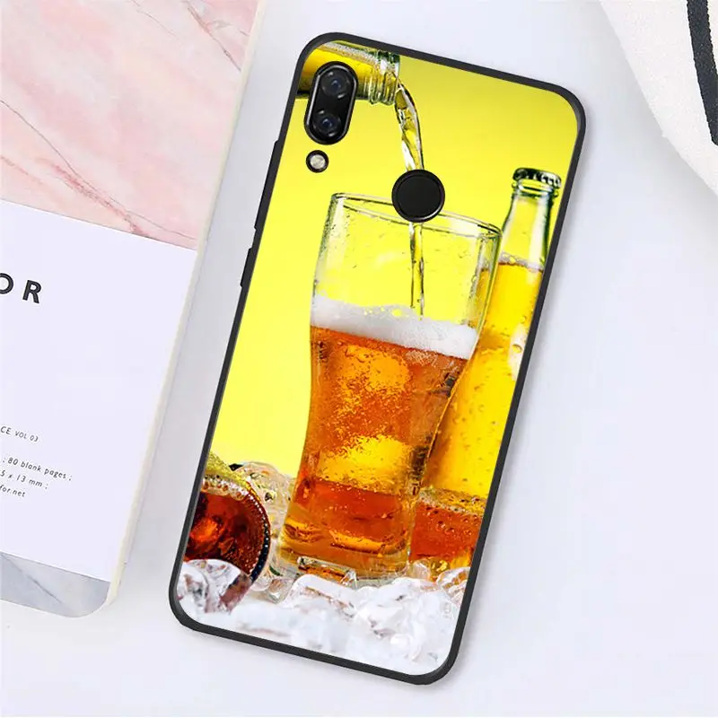 MaiYaCa World Beers алкоголь Лето пузырьковый чехол для телефона Xiaomi Redmi8 4X 6A S2 Go Redmi 5 5Plus Note5 7 Note8pro