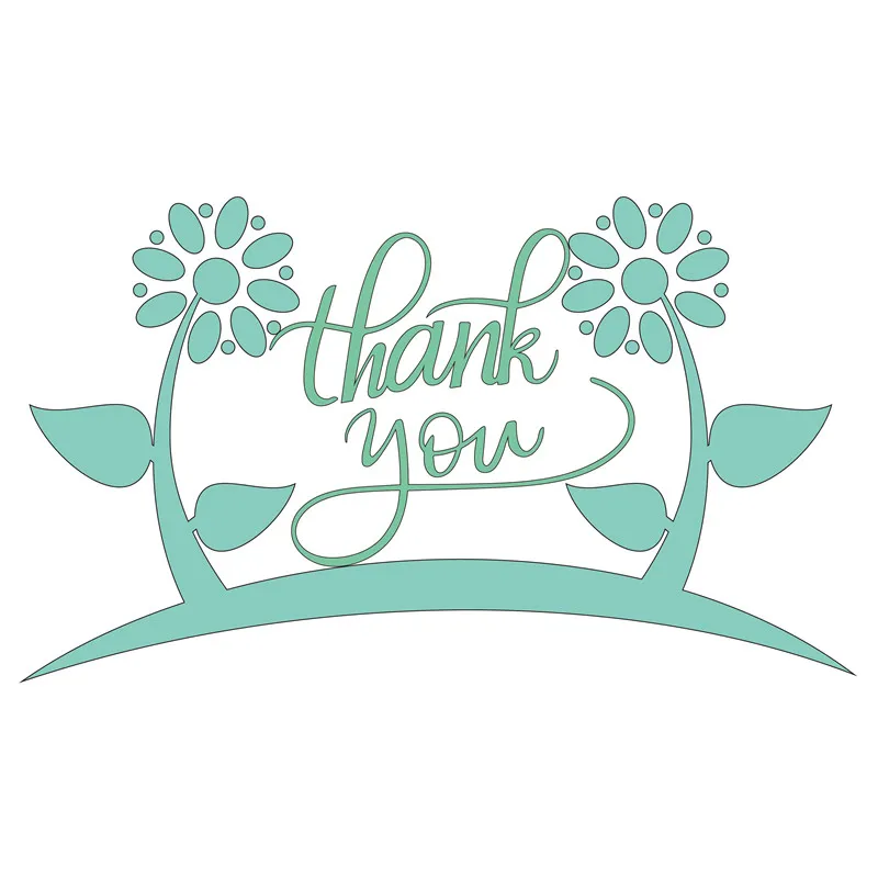 

Naifumodo Flower Dies Word Thanksgiving Metal Cutting Dies Scrapbooking New 2019 Craft Dies Embossing Stencil Card Making