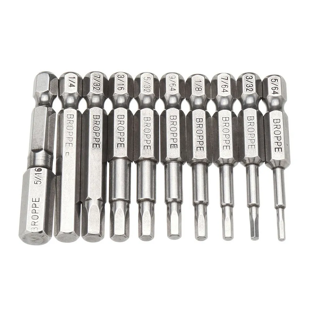 Hex Head Allen Wrench Drill Bit Set Quick Release Screwdriver