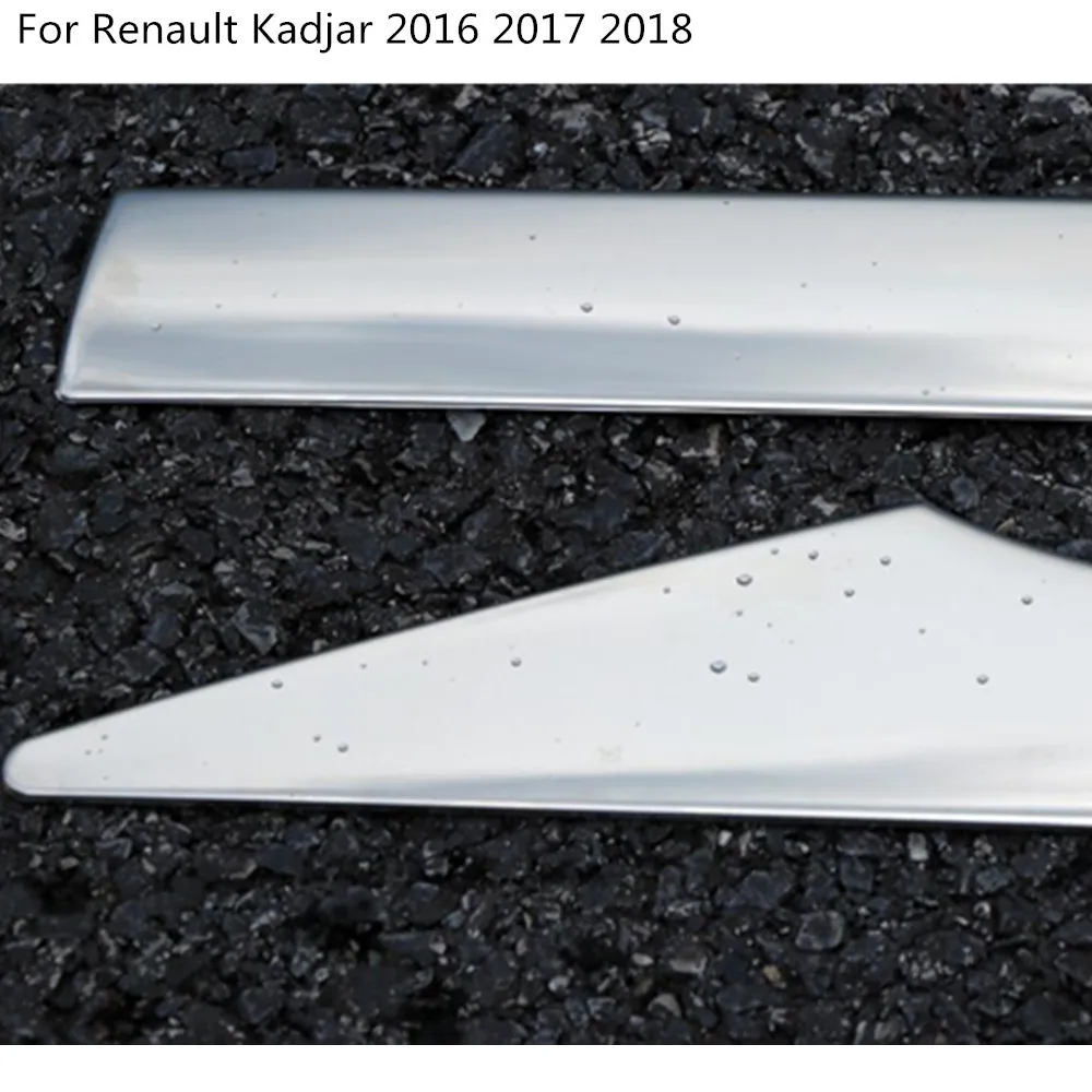 Для Renault Kadjar крышка автомобиля защитный детектор боковой двери из нержавеющей стали обшивка кузова накладка молдинга 4 шт