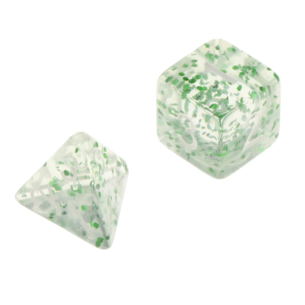 7Pc Multi-sided Dices Set D4-D20 MTG DND RPG Board Game Dice for D&D Roleplaying Party Casino Table Game Toy