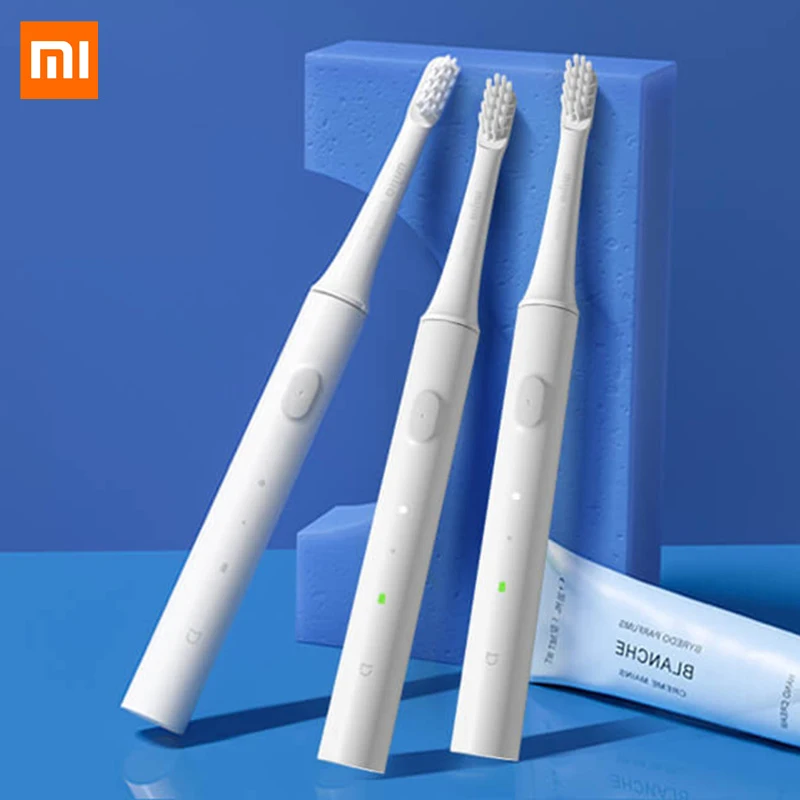  Xiaomi Sonic электрическая зубная щетка DR.BEI T100 перезаряжаемая умная ультразвуковая зубная щетка 2 режима IPX7 Водонепроницаемая Xiami Xiomi 