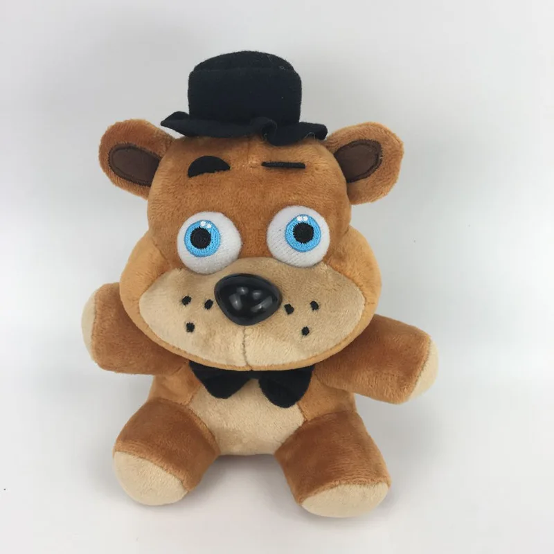 Мультфильм 3 шт./лот 18 см Five Nights At Freddys 4 Freddy Fazbear Мягкие плюшевые игрушки куклы Детские Рождественские вечерние подарки