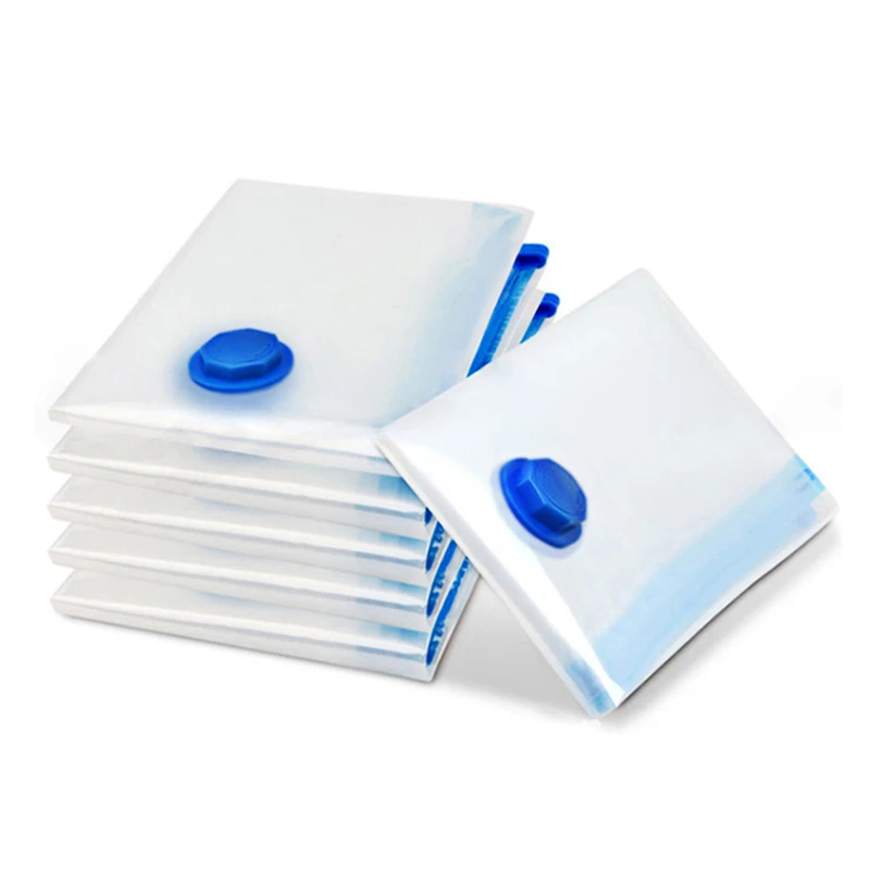 

Vacuum Bag Storage Bag Home Organizer Transparent Border Foldable Clothes Organizer Seal Compressed Travel Saving Space Bag