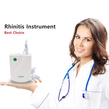 

BioNase Rhinitis Instrument Sinusitis Therapy Massage Machine Hay fever Low Frequency Pulse Laser Pen Nose Massager Health Care