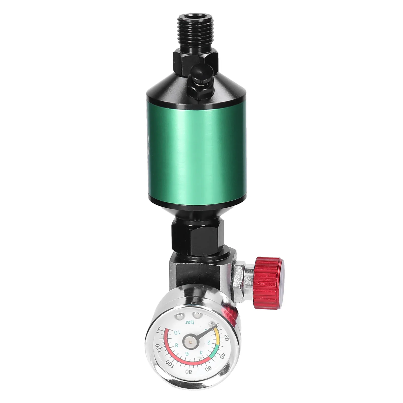 Aluminum Sprayer Regulator Gauge with Air-Filter Set Paint-Spray Filtering Tool Regulator In-Line Water Trap Oil-water Separator electric planer home depot Power Tools