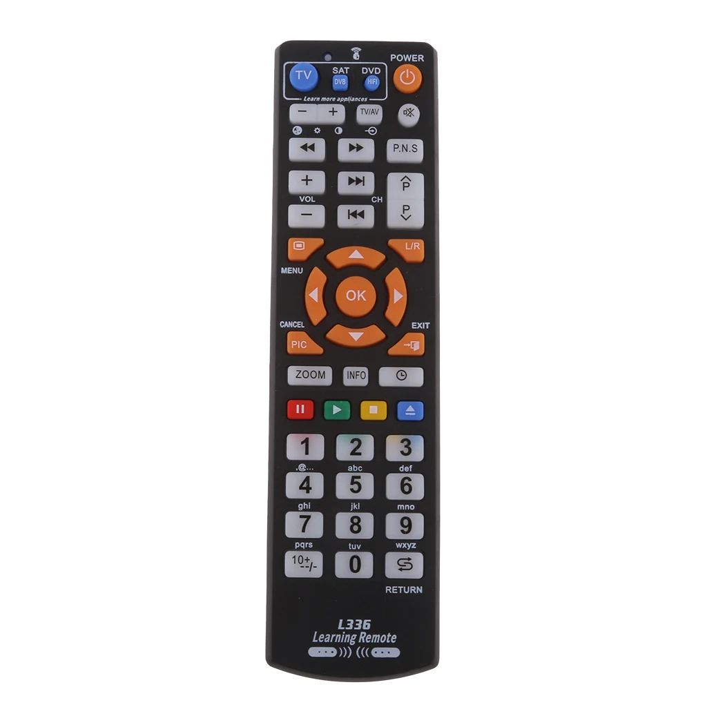 Universal Self-Learning TV Remote Control Full Key Type Replacement L336 excellent raw materials the power consumption
