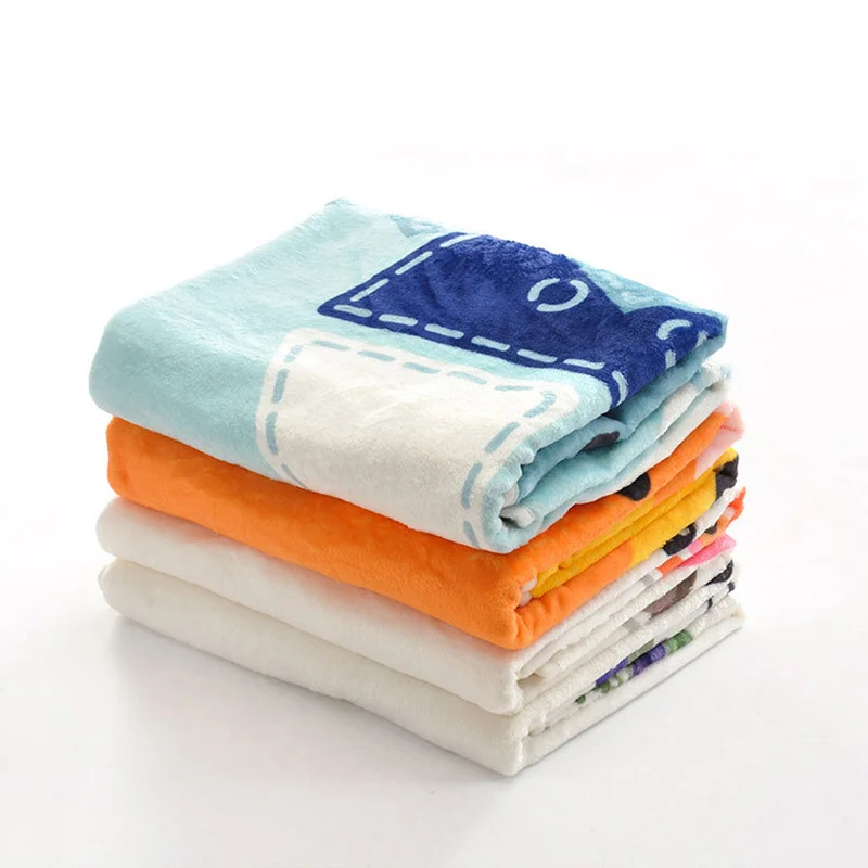 

90x90 Baby Blanket Flannel Super Soft Newborn Blankets Newborn Swaddle Infant Wrap Bath Towel Girl Boy Stroller Cover Play Mat