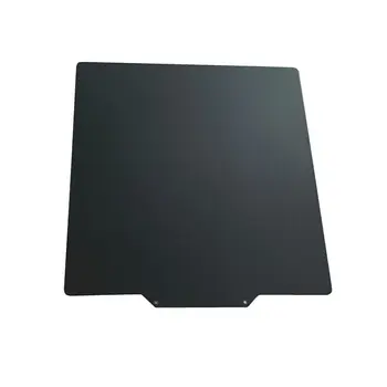 

ENERGETIC Custom 377x370mm Ender-5 Plus Black One Sided Textured PEI Powder Coated Spring Steel Sheet+Base for 3D Printer Part