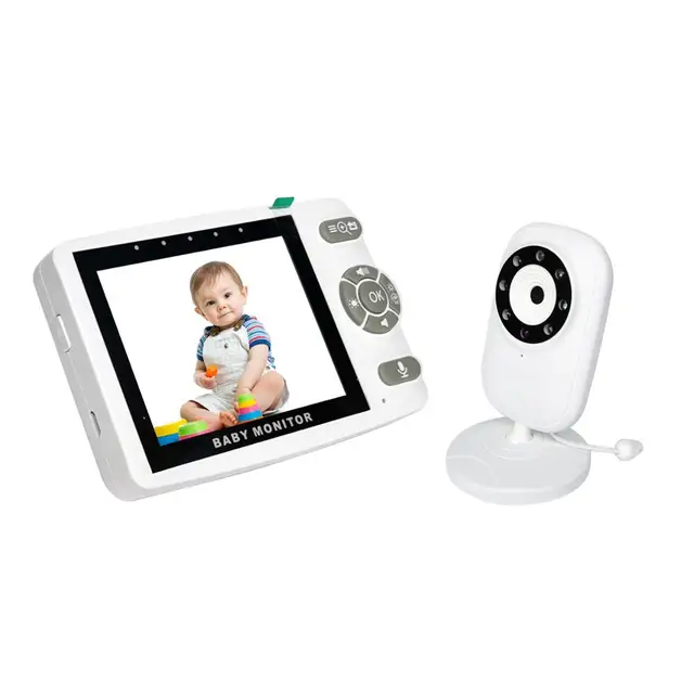 3.5 Inch Wireless LCD Display Baby Monitor Two Way Intercom Kids Camera 1