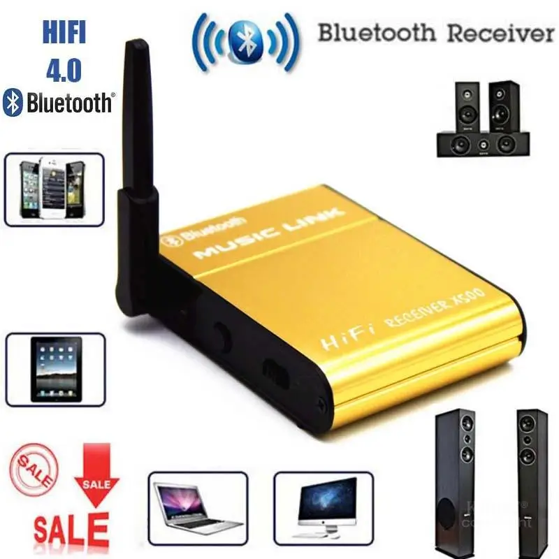 Hifi PC беспроводной музыкальный адаптер Bluetooth аудио приемник 4,0 Bluetooth адаптер беспроводной музыкальная связь для телефона динамики для планшета или ПК psp