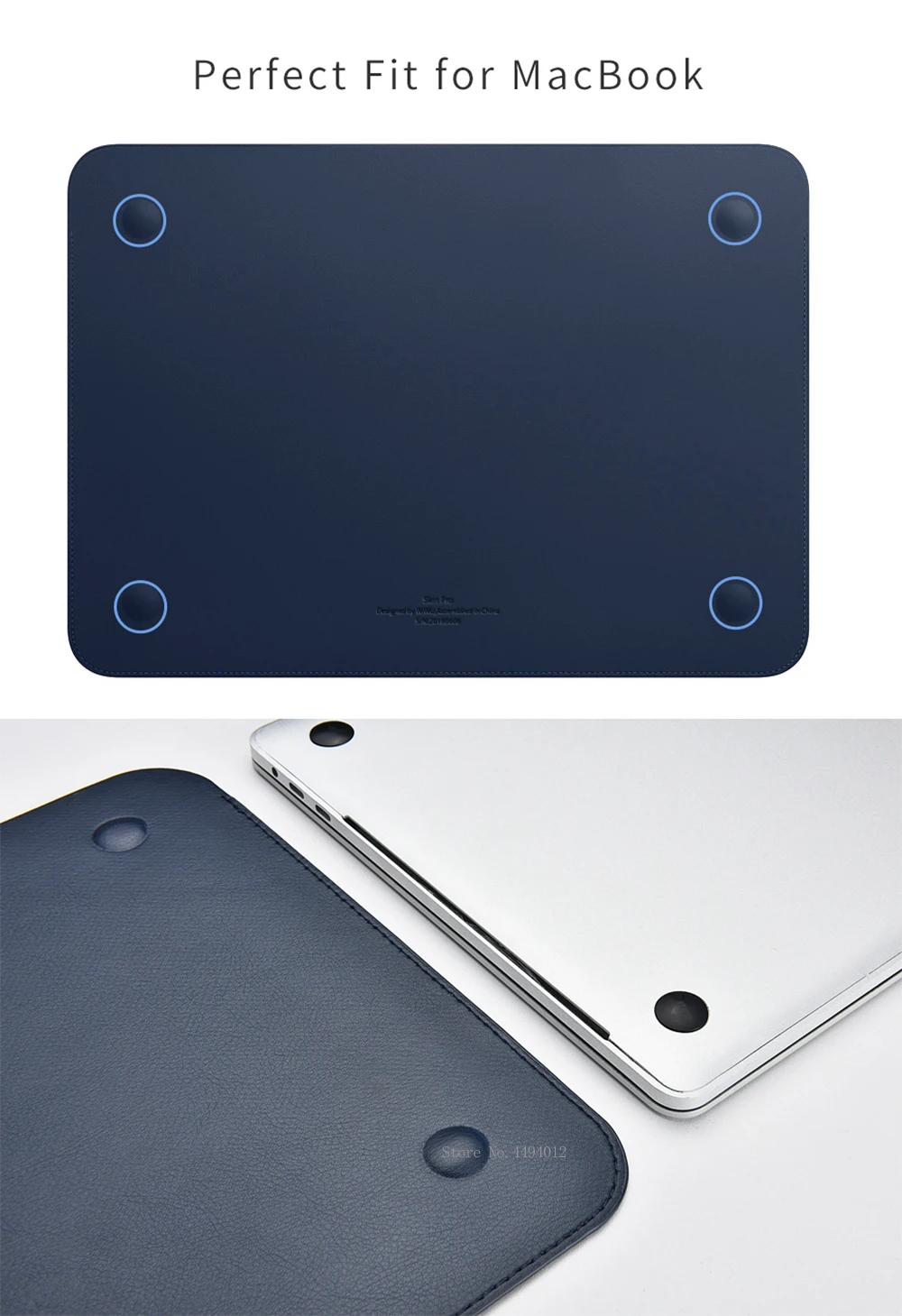 Сумка для ноутбука для MacBook Touch ID Air 13 A1932 кожаный чехол для MacBook Air retina Pro 11 12 13 13,3 15 Ультратонкий чехол для ноутбука