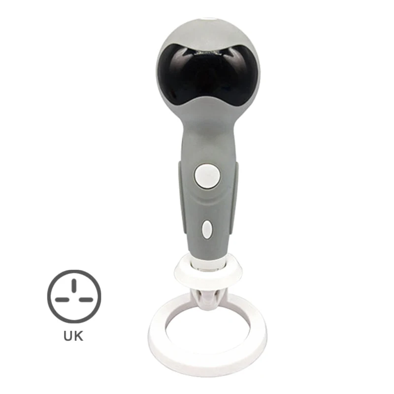 Gray UK 3D Ручка светодиодный дисплей Робот Форма голоса подсказка USB 3D печать Ручка GK99 - Цвет: Gray UK