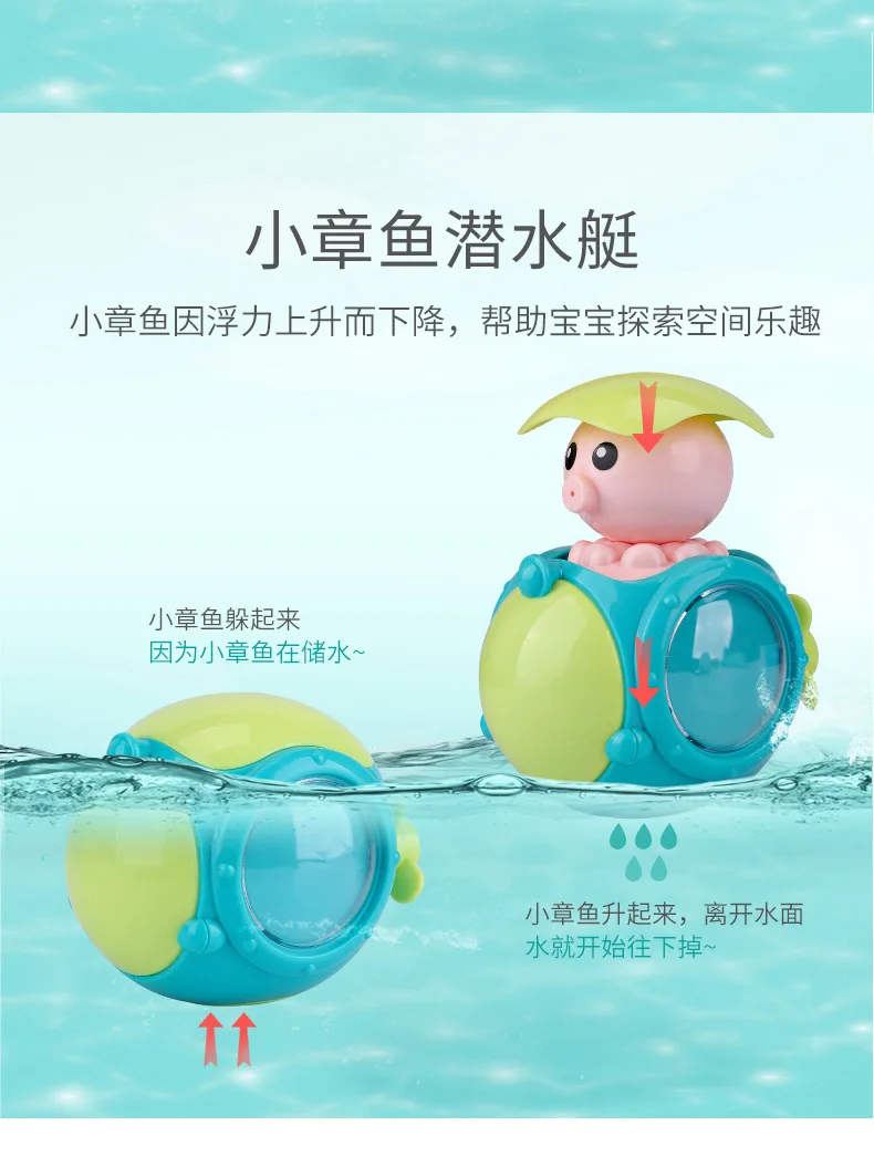 Douyin, стиль знаменитостей, keess ji xue, игрушки для воды, детская ванна, для ванной, акула, водяной пистолет, весна, для плавания, свиная кожа, ванна