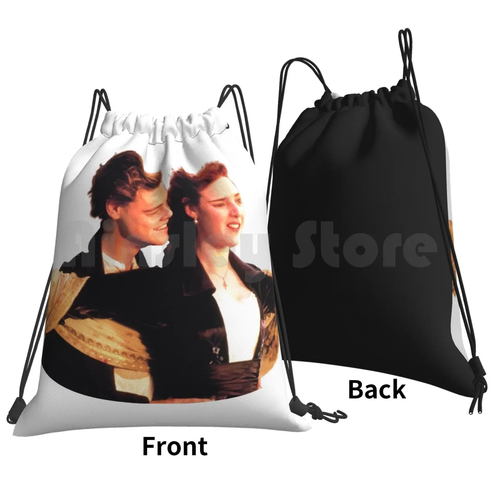 James Cameron'S  Titanic  Backpack Drawstring Bag Riding Climbing Gym Bag  Titanic Movie Titanic Movie Titanic Movie 2 Best