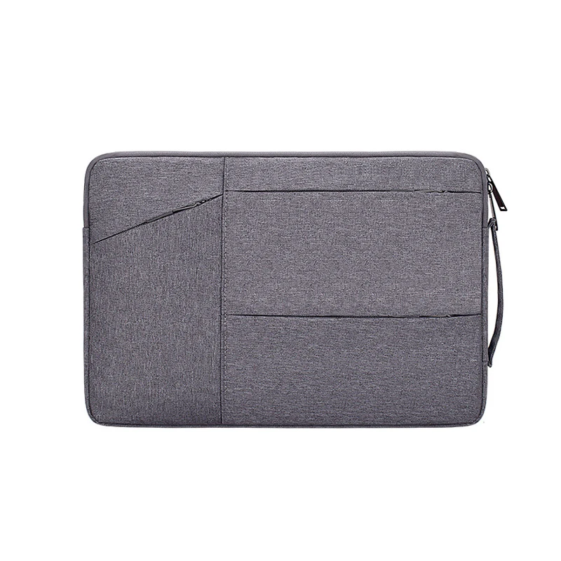 Сумка для ноутбука 14 13 15 дюймов Сумка для ноутбука для Macbook Air 13 ноутбук рукав портативный портфель 15,6 Сумка для планшета - Цвет: darkgrey