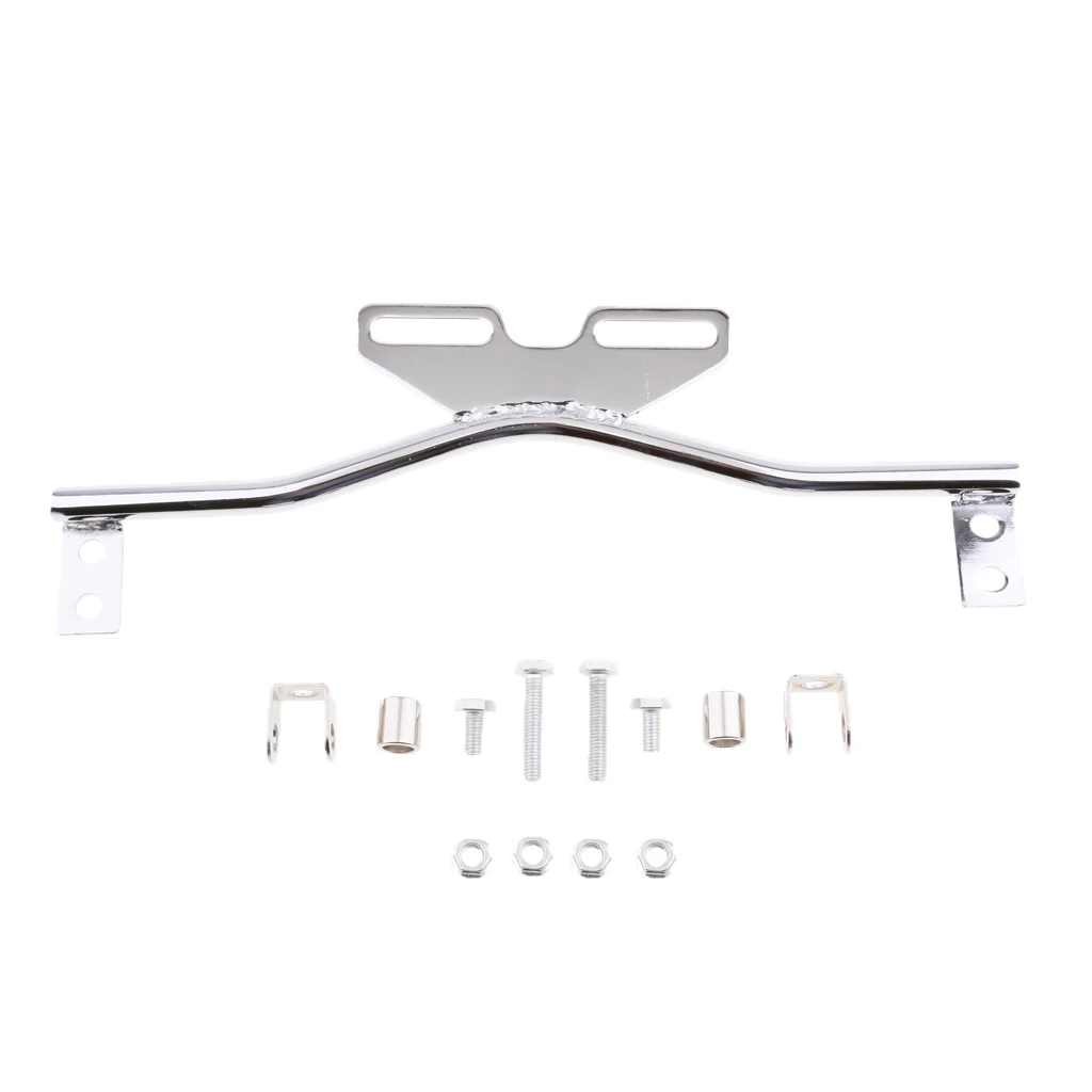 Motorcycle Light Bracket Fog Turn Signal Light Bracket Bar For Silver