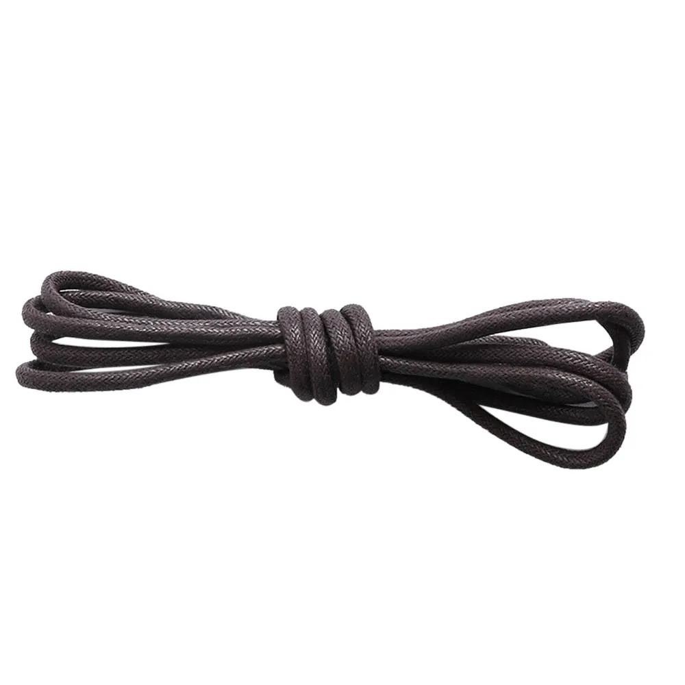Dark Gray 1 пара 60/80/100/120 см Вощеные круглые шнурки для ботинок модные Водонепроницаемый Для женщин Мужские ботинки Спортивная Кожаная обувь шнурки Аксессуары для обуви - Цвет: Dark Gray
