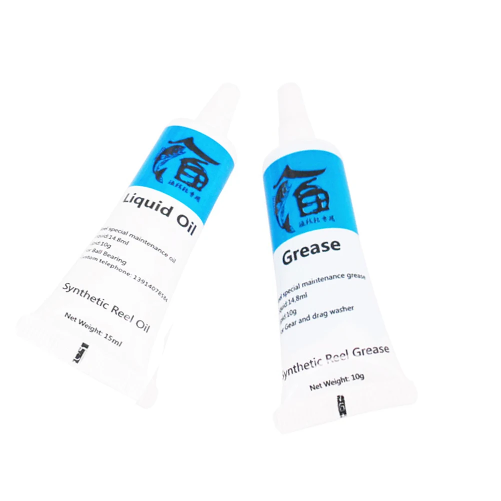 

Maintenance Grease Metal Fluted Disc Lubricating Oil Grease Set Of 2 Fishing Reel Bearing Special Lubricant Ryobis