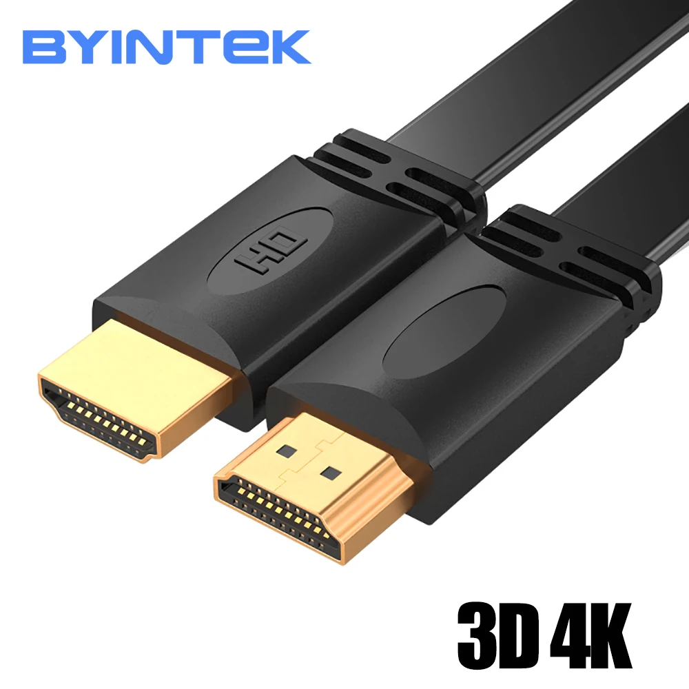 

Top Brand Quality Gold Plated interface full copper 19+1 3D 2K 4K 1.5m 5m 5FT 15FT HDMI Cable for Full HD 1080P Projector TV