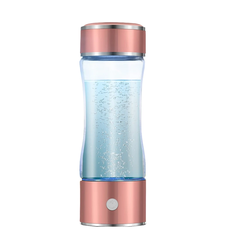 WSFS Hot 400-500ML Portable Hydrogen Rich Water Maker Ionizer Generator Bottle Cup Xmas Gifts