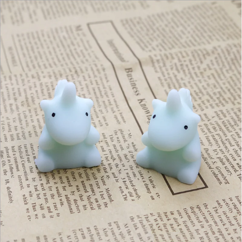 Cute unicorn soft decompression cute pet venting toy squeezing soft rubber doll not dirty non stick 3