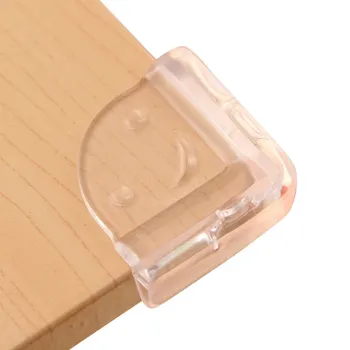 

Table Corner Protector Children's Transparent Smiley Anti-collision Angle Corner Guard Angle Baby Table Corner Safety Angle