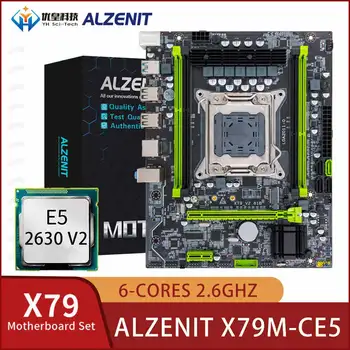 

ALZENIT X79 Motherboard Set X79M-CE5 M.2 MATX With LGA2011 Combos Xeon E5 2630 V2 6-Cores 2.6GHz CPU