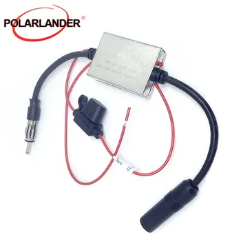 

Car Antenna Universal 12V-24V Auto Car Radio Aerials FM AM Signal Amplifier Anti-interference Metal ANT-208 GPS Navi Amplifier